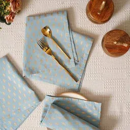 ratancart Pack of 6 Printed Table Napkins image 4