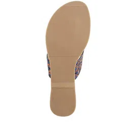 walkway Graphic Print T-strap Slippers image 4