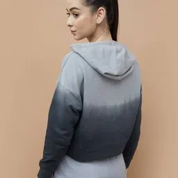 kappa Women Regular Fit Hooded T-Shirt image 4