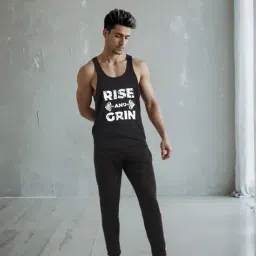 Shein Slim Fit Ankle Length Joggers With Zipper Pockets image 4