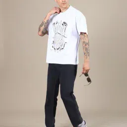 Shein Full Length Clean Wash Fly with Button Closure Jeans image 4