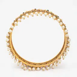 panash Set of 2 Women Stone-Studded Slip-On Bangles image 4