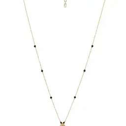 rubans Women Diamond-Studded Gold-Plated Magalsutra image 4