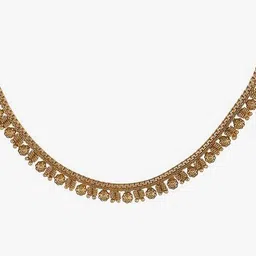 adwitiya Gold-Plated Necklace & Earrings Set image 4