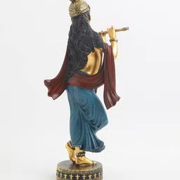 home centre Polyresin Standing Krishna Figurine image 4