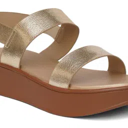 selfiee Women Dual-Strap Slingback Platforms image 4