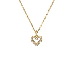 ted baker Crystal Halo Heart Pendant Necklace image 4