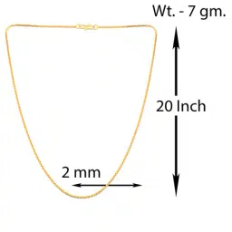 memoir Men Gold-Pleated Chain image 4