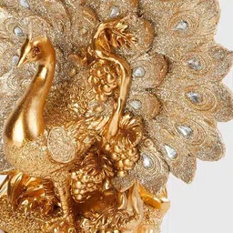 home centre  Polyresin Peacock Figurine image 4