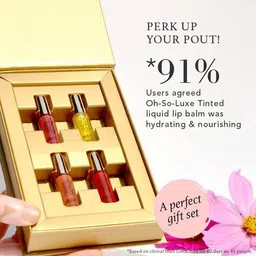 ras luxury oils Pack of 4 Tinted Lip Balm Miniature Set image 4