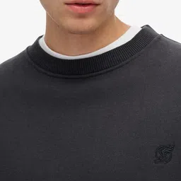 superdry Men Oversized Crew-Neck Sweatshirt image 4