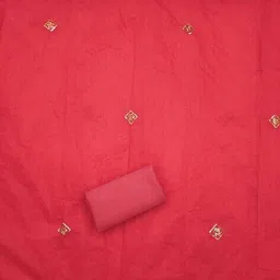 leeli peeri designer Women Embroidered Unstitched 3-Piece Dress Material image 4