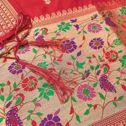 svaraa Women Embellished Unstitched Dress Material image 4