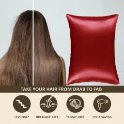 arrabi Set of 2 Satin Pillow Covers image 4