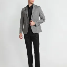 arrow Men Regular Fit Single-Breasted Blazer image 4