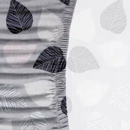 cortina eyelet curtain Leaf Print 4-Seater Slip Cover image 4