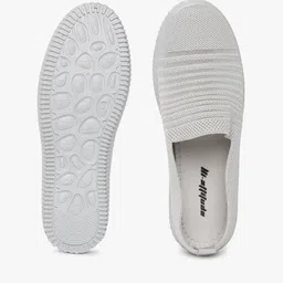 hi-attitude Textured Slip-On Casual Shoes with Perforations image 4