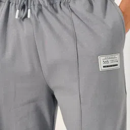 styli Men Wide Leg Open Hem Joggers  image 4