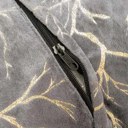 the conversion Set of 5 Velvet Abstract Cushion Cover image 4