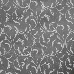 ariana Leaf Print Eyelet Lining Door Curtain image 4