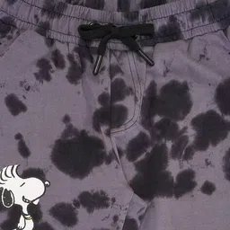 pantaloons junior Boys Peanuts Print Mid-Rise Cotton Joggers image 4