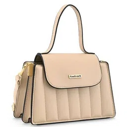 fastrack Women Logo Embossed Sling Bag with Detachable Strap image 4