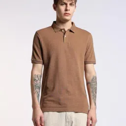 proearth by azorte Textured Polo T-Shirt image 4