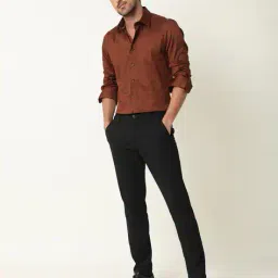 rare rabbit Spread-Collar  Slim Fit Shirt image 4