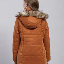 monte carlo Women Solid Parka Jacket image 4