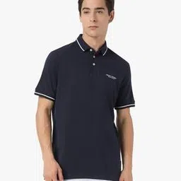 armani exchange Pima Cotton Polo T-Shirt with Contrast Piping-picture-48