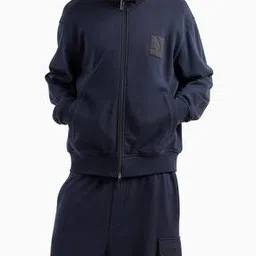 Men Embossed Patch Regular Fit Sweatshirt-image-64