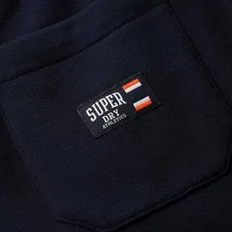 superdry Men Essential Logo Embroidered Regular Fit Joggers image 5