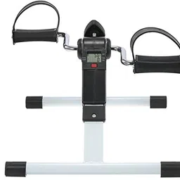 SEASPIRIT Fitness Cycle Foldable Portable Foot Pedal Exercise Machine with Digital meter (Black) image 2