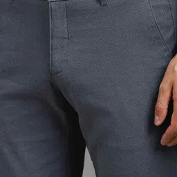 louis philippe Men Tapered Fit Trousers image 5