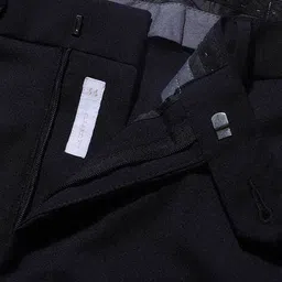 allen solly Men Straight Fit Flat-Front Trousers image 5