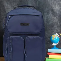 red tape Men Logo Print Laptop Backpack image 5