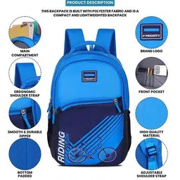 priority Men Everybody Printed Back Pack image 5