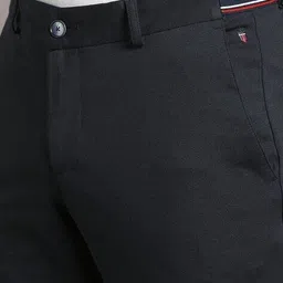 louis philippe Men Slim Fit Mid Rise Trouser image 5