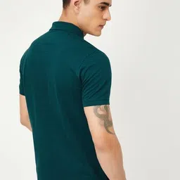 max Men Regular Fit Polo T-shirt image 5