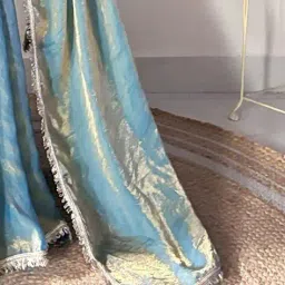 saree mall Embellished Design Sequins Silk Saree image 5