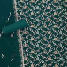 soch Women Embroidered 3-Piece Unstitched Dress Material image 5