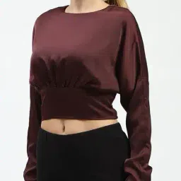 madame Women Relaxed Fit Round-Neck Top image 5