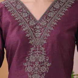 nyrika Women Embroidery Kurta Set image 5
