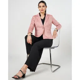 annabelle by pantaloons Women Regular Fit Blazer image 5