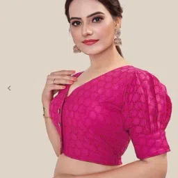 nyrika Women Embroidery Front Open Blouse image 5