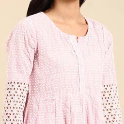 showoff Embroidered Anarkali Kurta Suit Set image 5