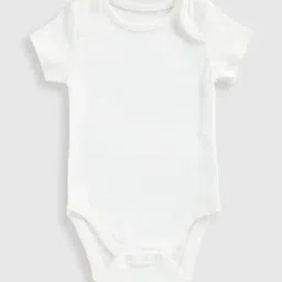 mothercare Girls Pack of 5 Cotton Bodysuit image 5
