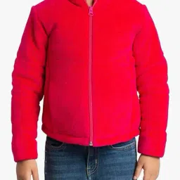 ed-a-mamma Girls Zip-Front Puffer Jacket image 5