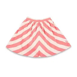 u.s. polo assn. Girls Striped Flared Skirt image 5