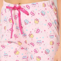 yousta Women All-Over Print Cotton Shorts image 5